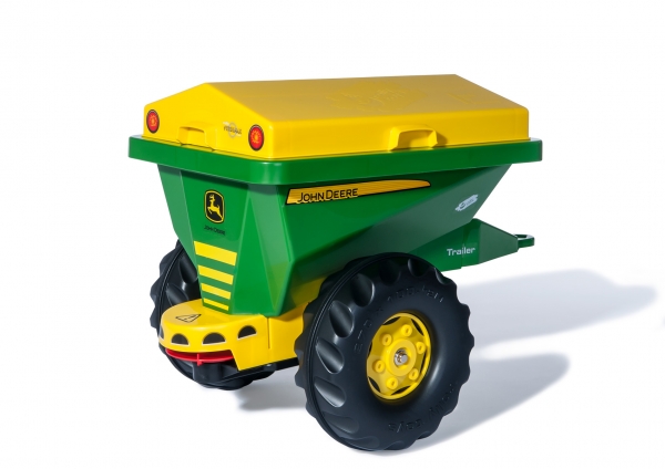 ROLLY TOYS John Deere Streumax Anhänger für Peg Perego Traktoren