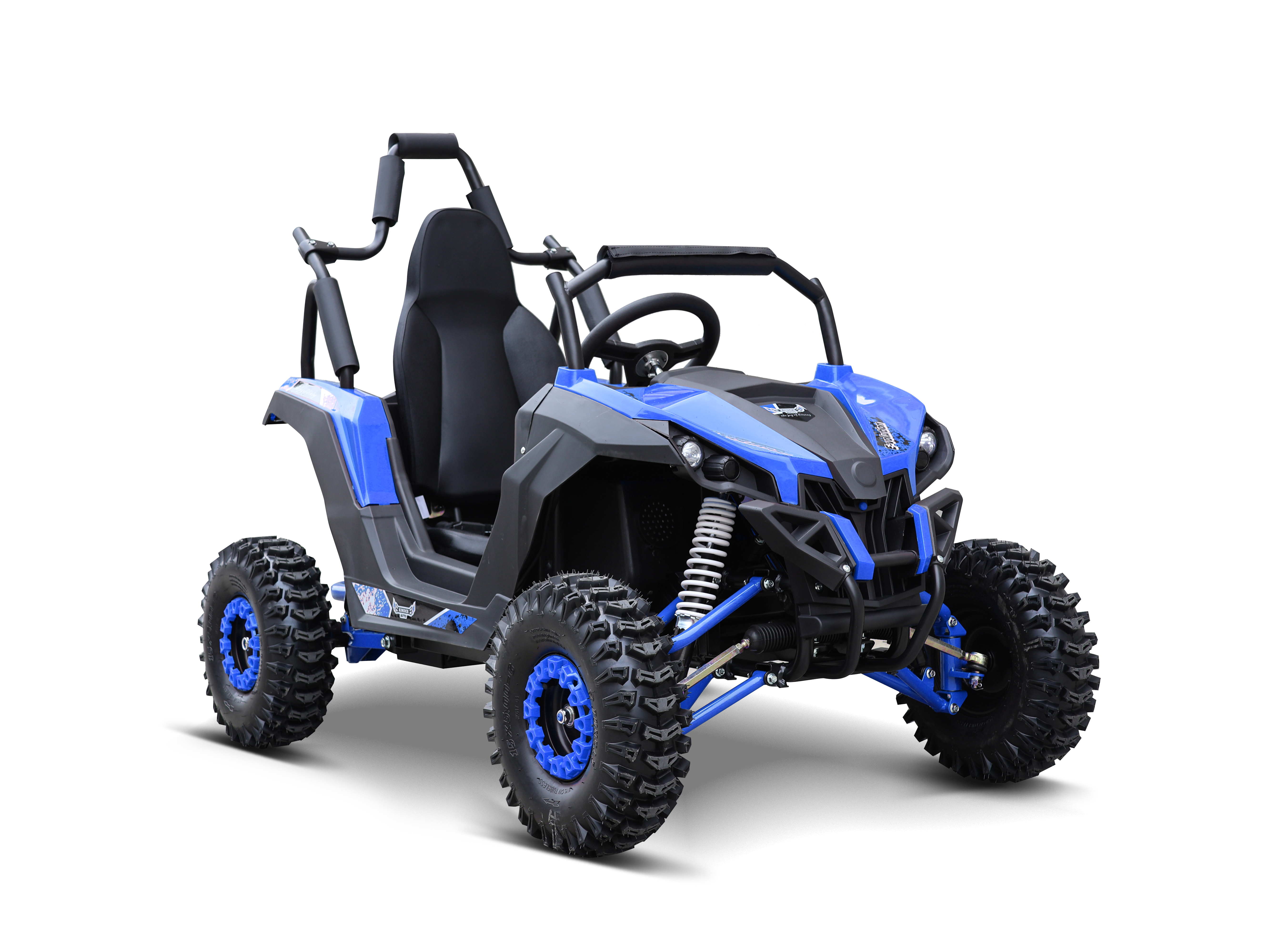 48V Elektro Kinder Jeep Buggy blau mit 1200W Brushless Motor
